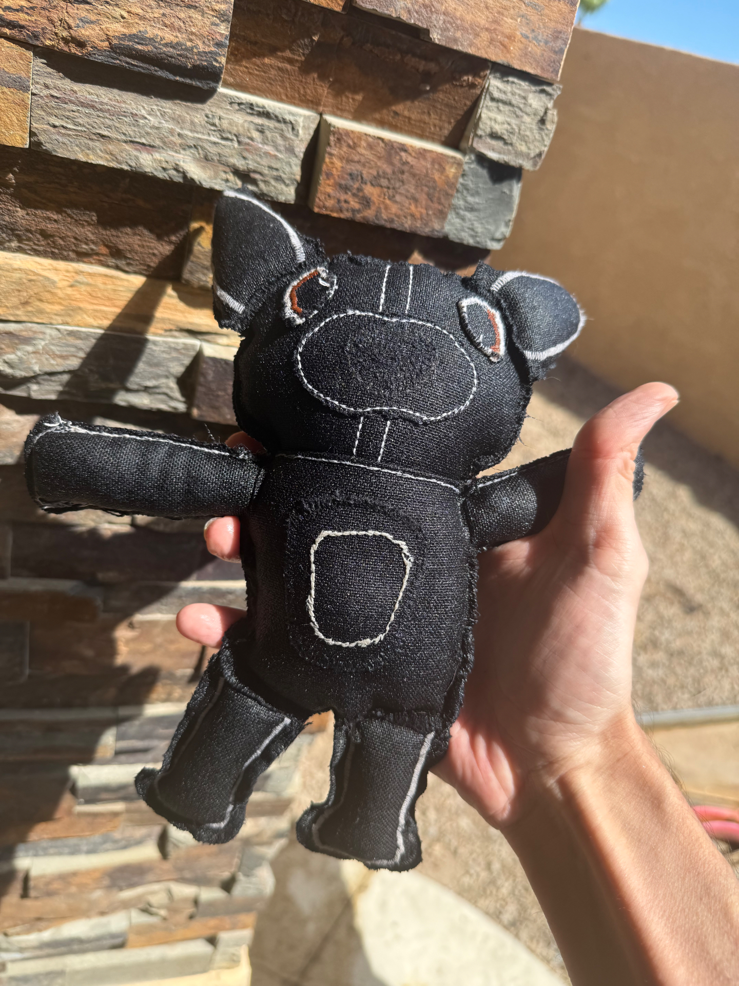 Second hand-made Strong Little Frenchie™ prototype — additional angle